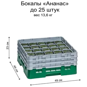 Бокал «Ананас» розовый - Фото 5