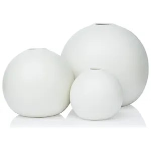 Набор белых ваз «Рондо»