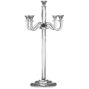 Канделябр «Фесон» на 5 свечей хрустальный