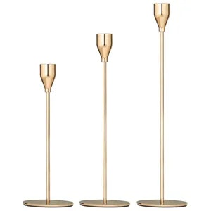 Набор подсвечников «Имс» золотого цвета