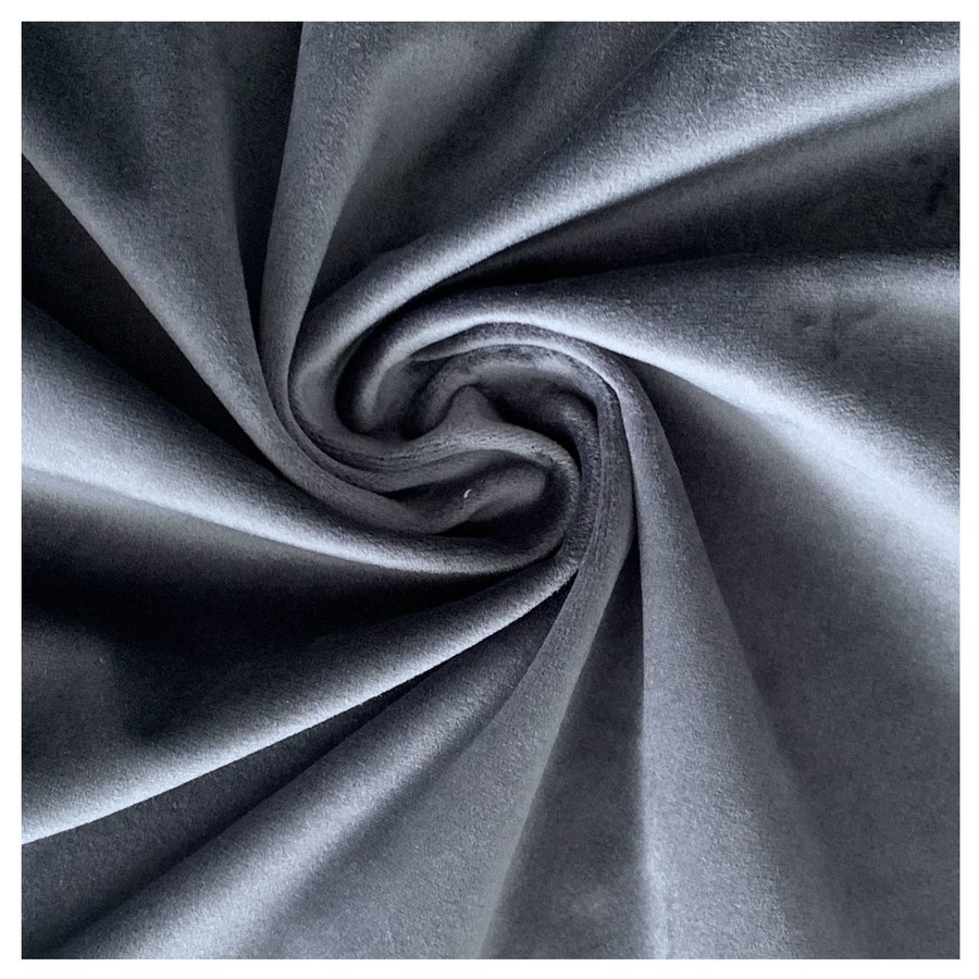 Салфетка бархатная графитовая - Фото миниатюра 2