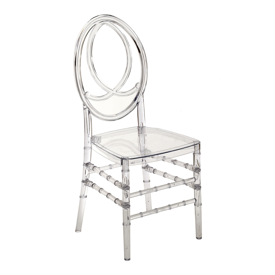 Стул «Феникс» прозрачный, поликарбонат - Фото миниатюра 2