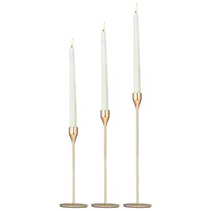 Набор подсвечников «Имс» золотого цвета - Фото 2
