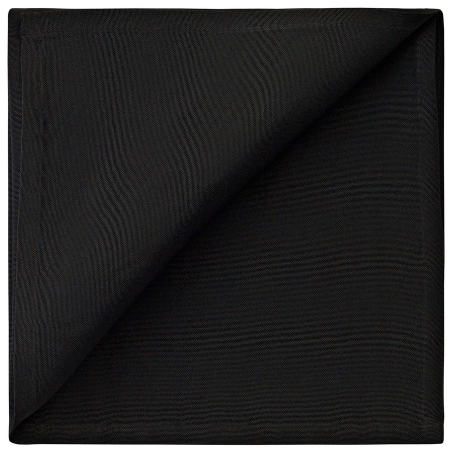 Салфетка габардин черная - Фото миниатюра 1