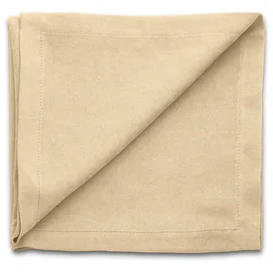 Салфетка из канваса бежевая
