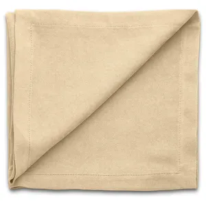 Салфетка из канваса бежевая
