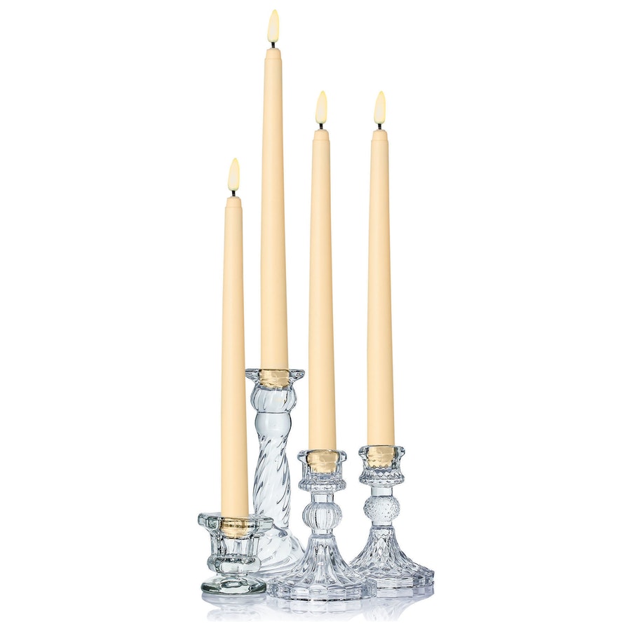 Набор подсвечников «Фортуна» прозрачные - Фото миниатюра 6