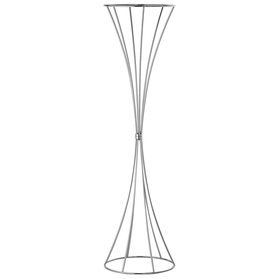 Стойка для цветов «Лючия» серебряная - Фото миниатюра 1