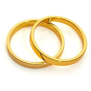 Кольцо для салфетки «Оскар» золотое - Фото 2