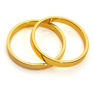 Кольцо для салфетки «Оскар» золотое - Фото 2