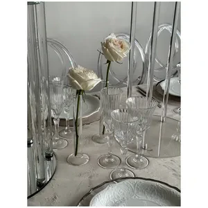 Стойка для цветов  прозрачная «Фрея» средняя - Фото 3