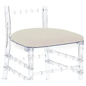 Подушка Кьявари кремовая, бархат. Сдаётся со стулом