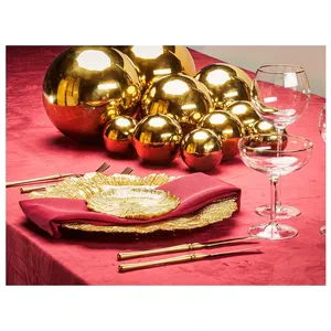 Набор настольной скульптуры «шары Фамилия» золотые - Фото 2