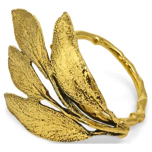 Кольцо для салфетки «Сагуло» черненое золото - Фото 1