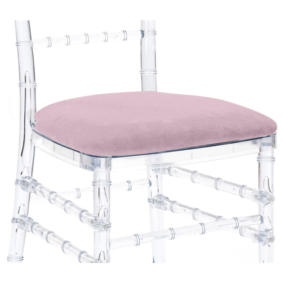 Чехол для подушки Кьявари из пыльно-лавандового бархата - Фото миниатюра 2