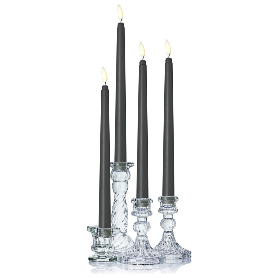 Набор подсвечников «Фортуна» прозрачные - Фото миниатюра 5