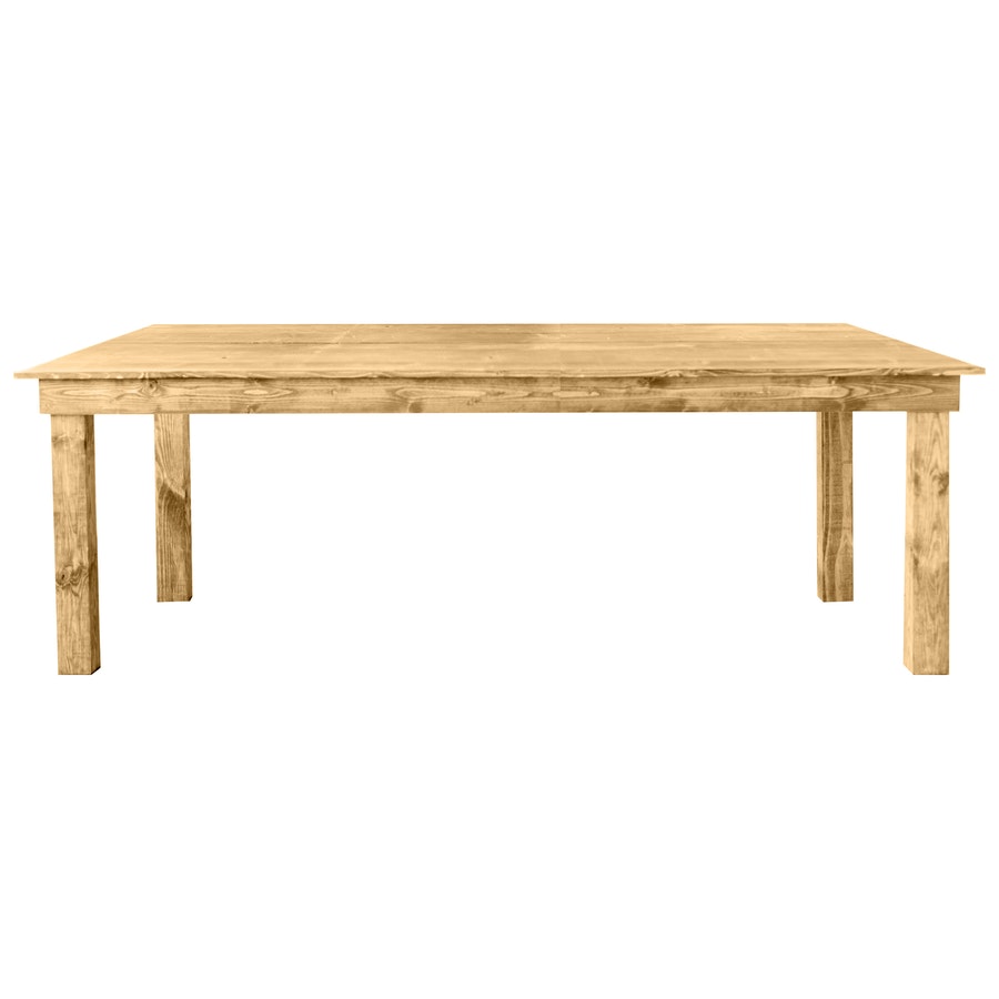 Стол прямоугольный «Рустик» натуральный - Фото миниатюра 1