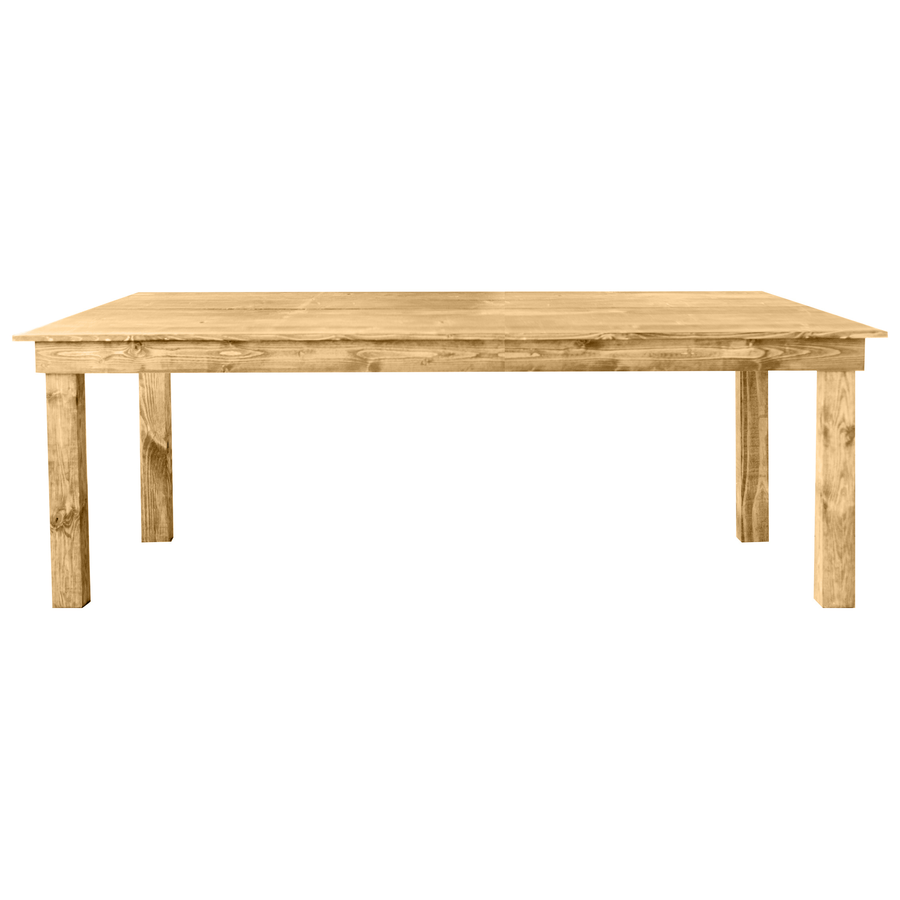 Стол прямоугольный «Рустик» натуральный - Фото миниатюра 1