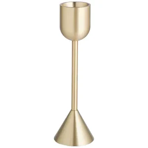 Подсвечник «Лори» М, золотого цвета