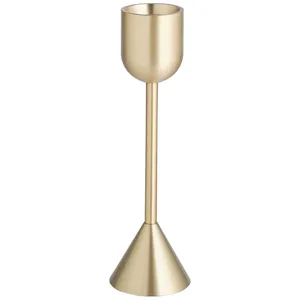 Подсвечник «Лори» М, золотого цвета - Фото 1