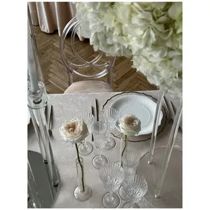 Стойка для цветов  прозрачная «Фрея» малая - Фото 3