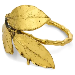 Кольцо для салфетки «Лауро» черненое золото - Фото 1