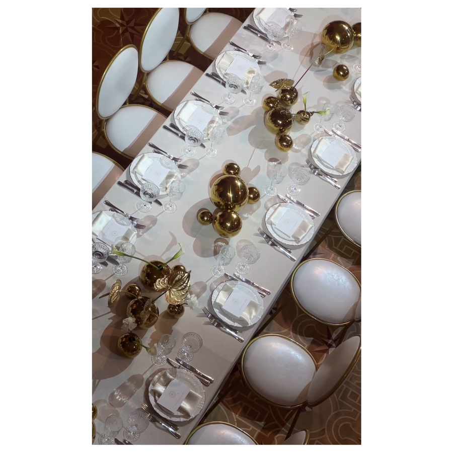 Набор золотых ваз «Рондо» - Фото миниатюра 2