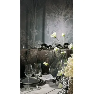 Набор настольной скульптуры «шары Фамилия» серебряные - Фото 4