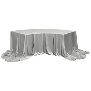 Скатерть для президиума бархатная светло-серая - Фото 2