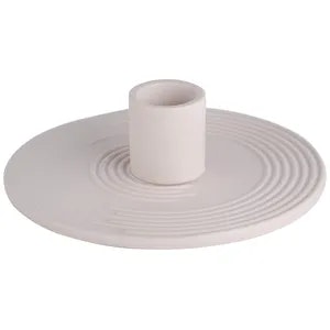 Подсвечник «Ассо» светло- розового цвета