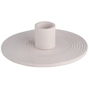 Подсвечник «Ассо» светло- розового цвета