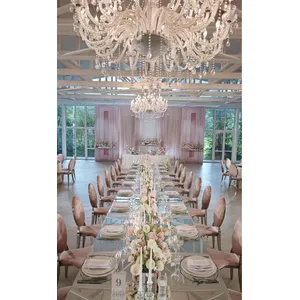 Стул «Вашингтон» серебряный, пыльно-розовые подушки из бархата - Фото 2