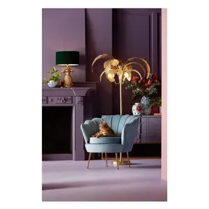 Кресло «Лаперла» серо-голубое - Фото 4