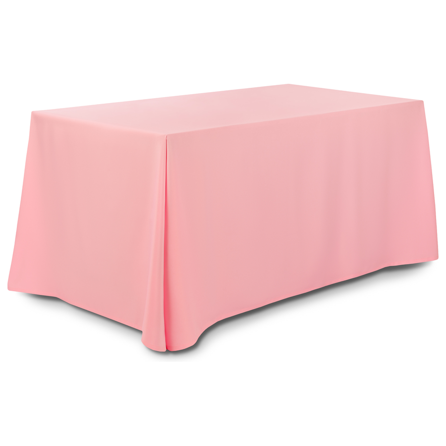 Скатерть прямоугольная габардин розовая - Фото миниатюра 1