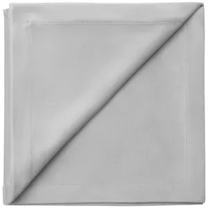 Салфетка бархатная светло-серая