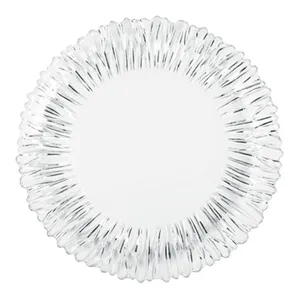 Подстановочная тарелка "Горный хрусталь" прозрачная