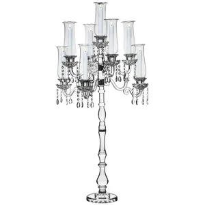 Канделябр «Алис» на 9 свечей хрустальный большой - Фото 8