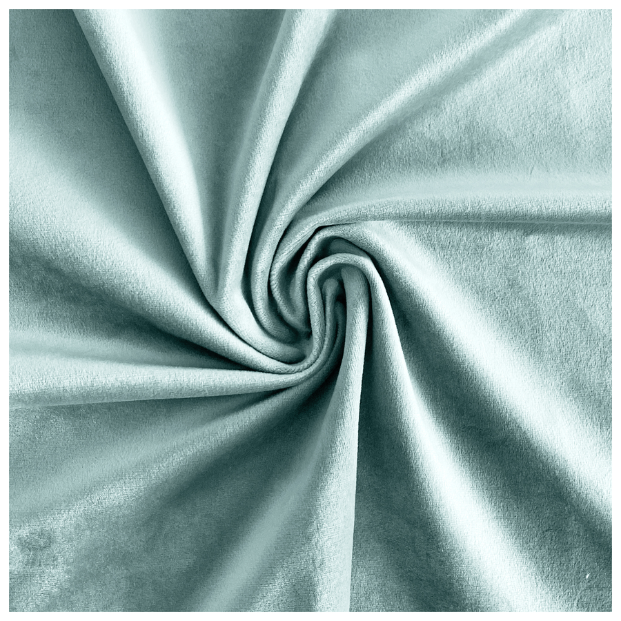 Скатерть прямоугольная бархатная мятная - Фото миниатюра 2