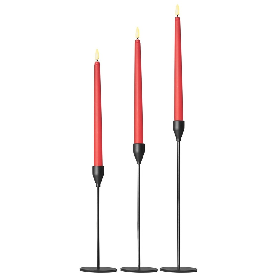 Набор подсвечников «Имс» черного цвета - Фото миниатюра 4