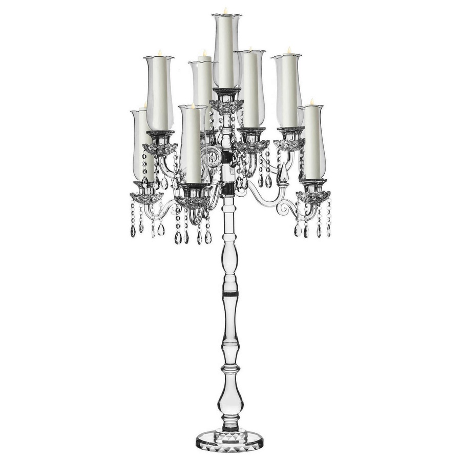 Канделябр «Алис» на 9 свечей хрустальный - Фото миниатюра 5