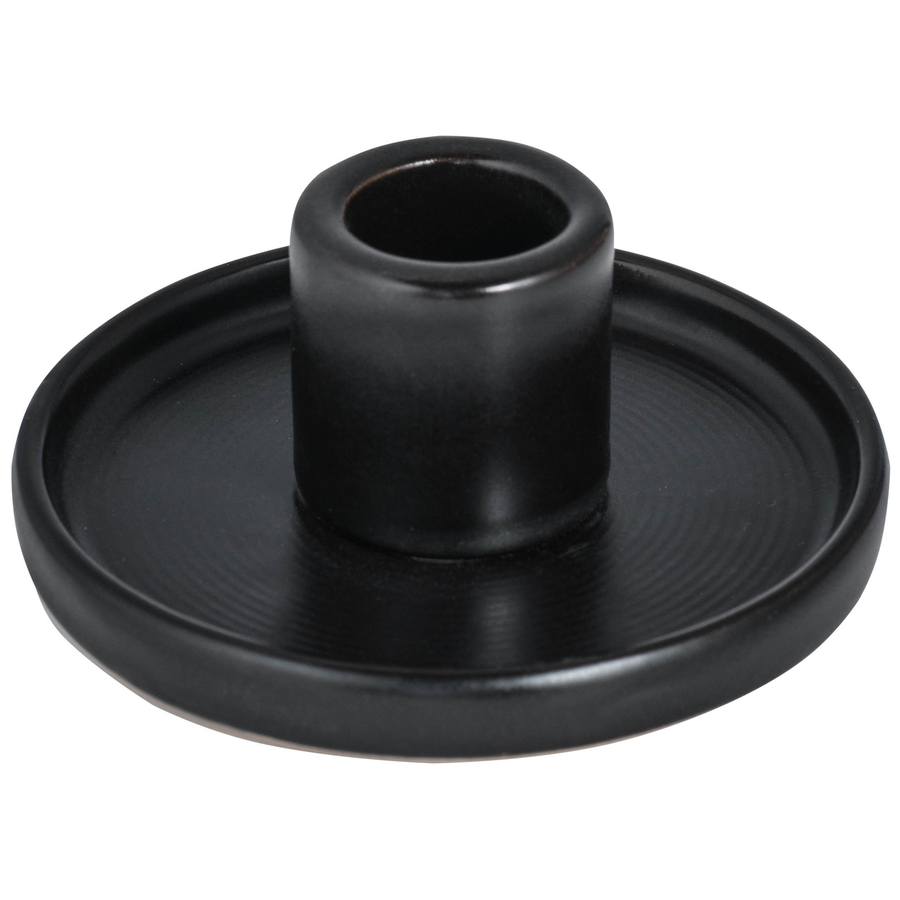 Подсвечник «Бренна» черный S - Фото основное 1