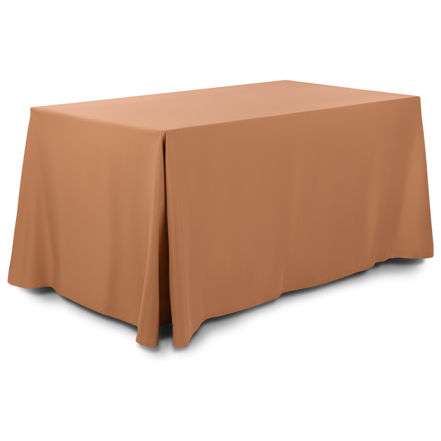 Скатерть прямоугольная габардин карамельная - Фото миниатюра 1