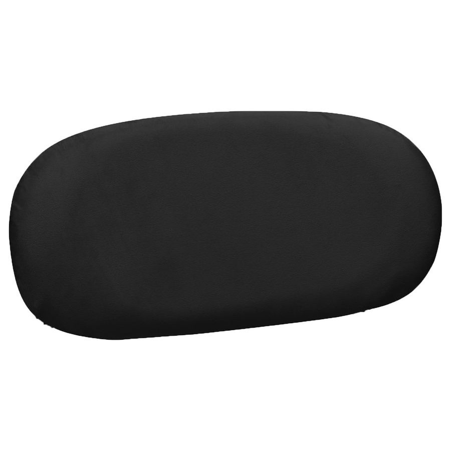 Чехол спинка к стулу Тотем, черный бархат - Фото миниатюра 1