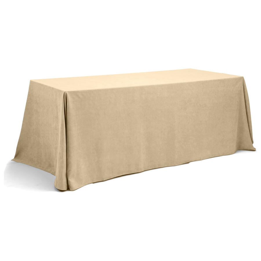 Скатерть прямоугольная из канваса бежевая - Фото основное 1