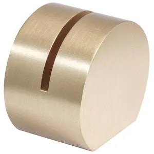 Держатель для карточек «Бэйс» золотой