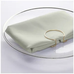 Салфетка из матина пастельно-грушевая