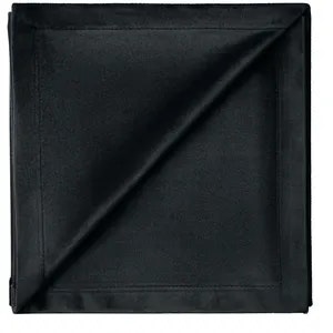 Салфетка бархатная черная