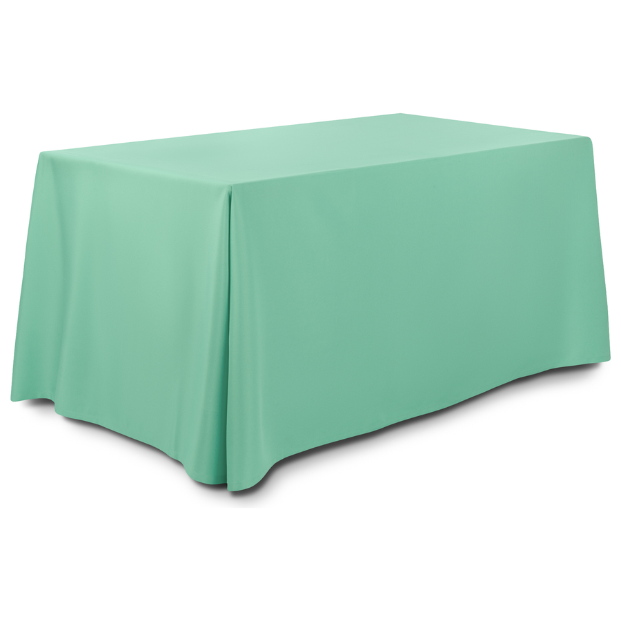 Скатерть прямоугольная габардин мятная - Фото миниатюра 1