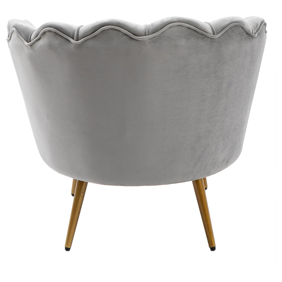 Кресло "Лаперла" серое - Фото миниатюра 3