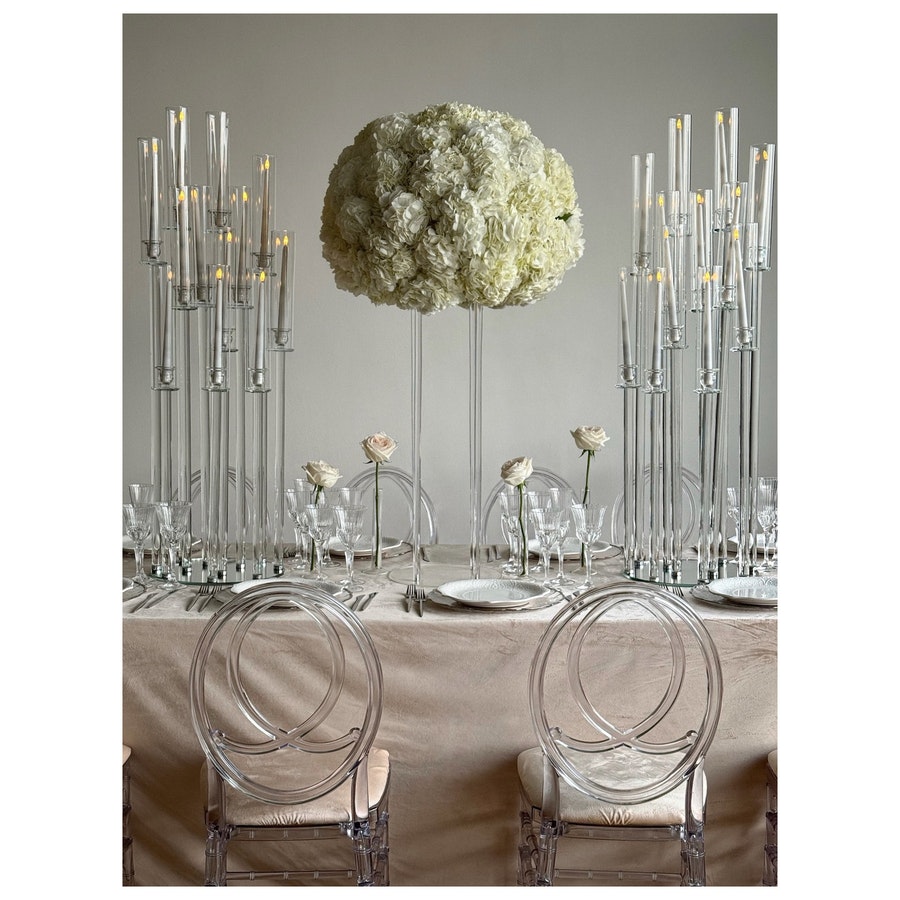 Набор стоек для цветов  прозрачные «Фрея» - Фото миниатюра 6